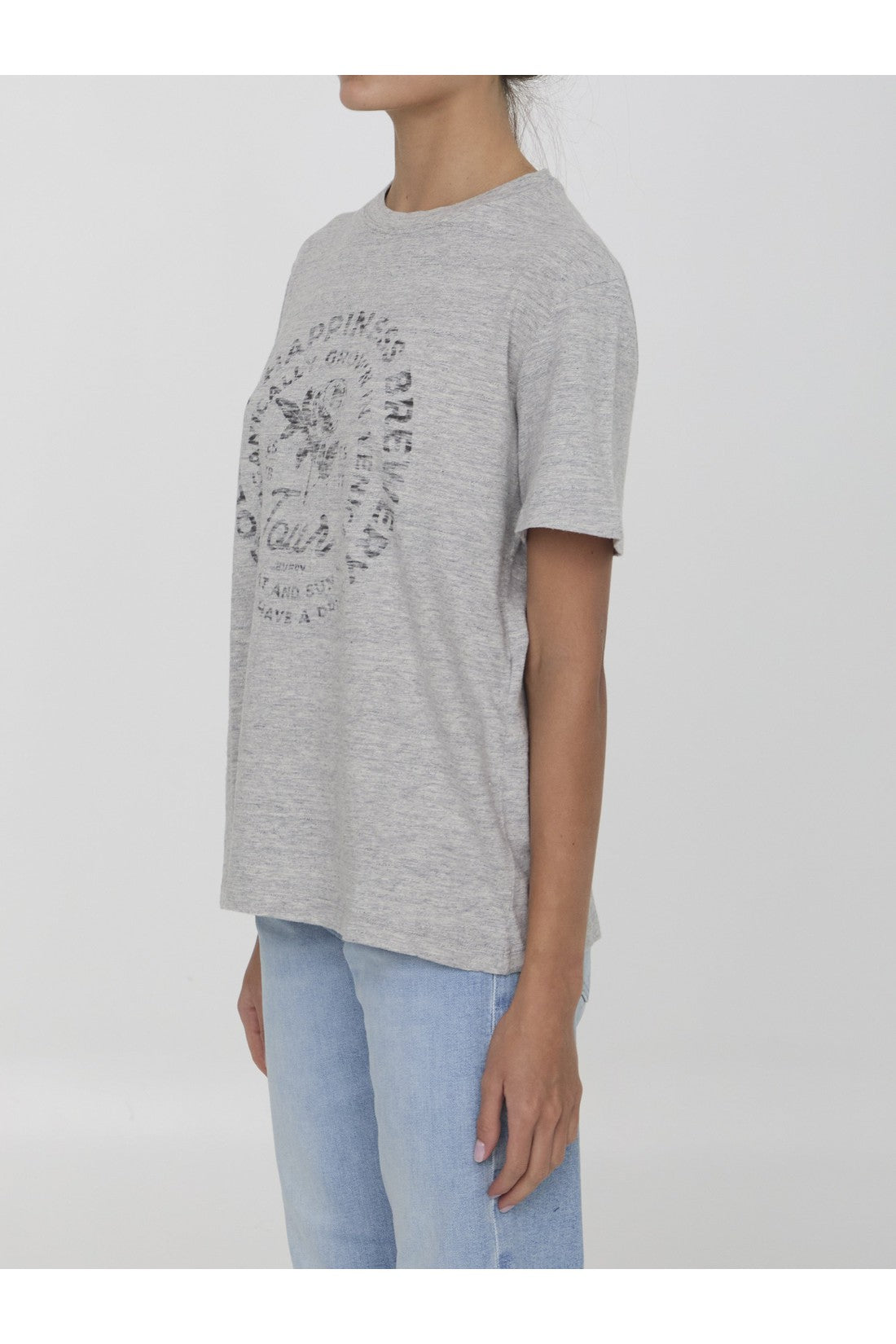 Golden Goose Printed cotton t-shirt im Sale