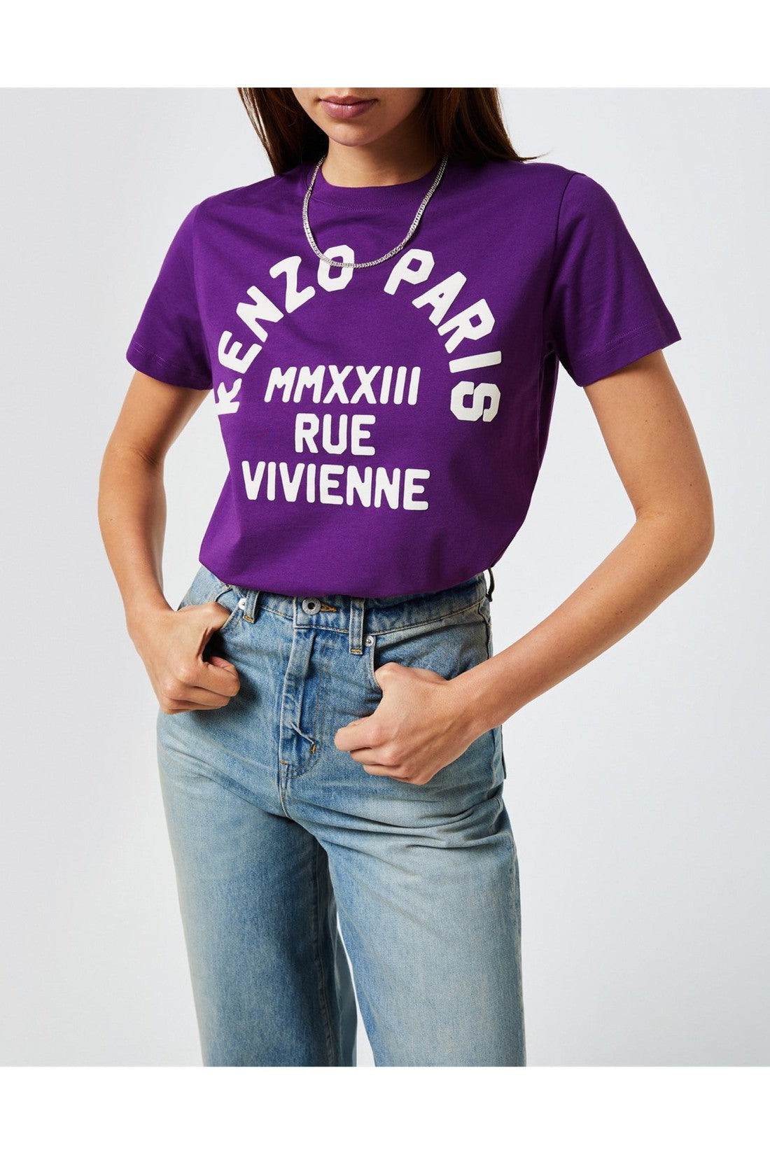 Kenzo Rue Vivienne Logo T-Shirt im Sale
