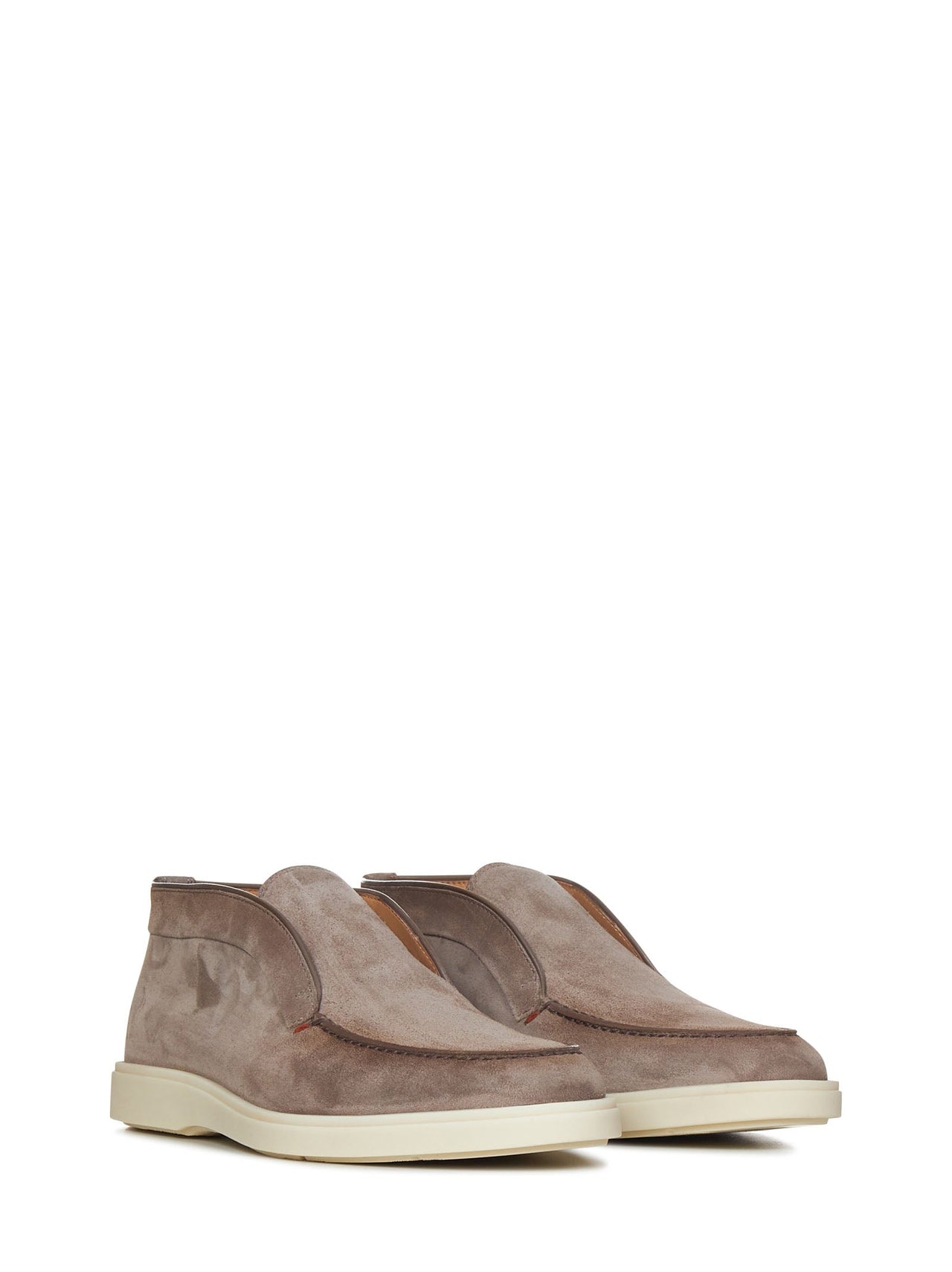 Santoni Ankle Boots BEIGE on Sale