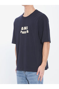 Thumbnail for Ami Paris T-shirt with embroidery im Sale