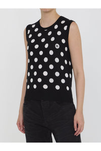 Thumbnail for Dolce & Gabbana top with polka-dot motif on sale
