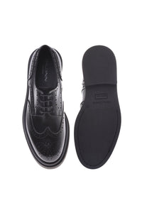Thumbnail for Baldinini Derby shoes in black leather im Sale