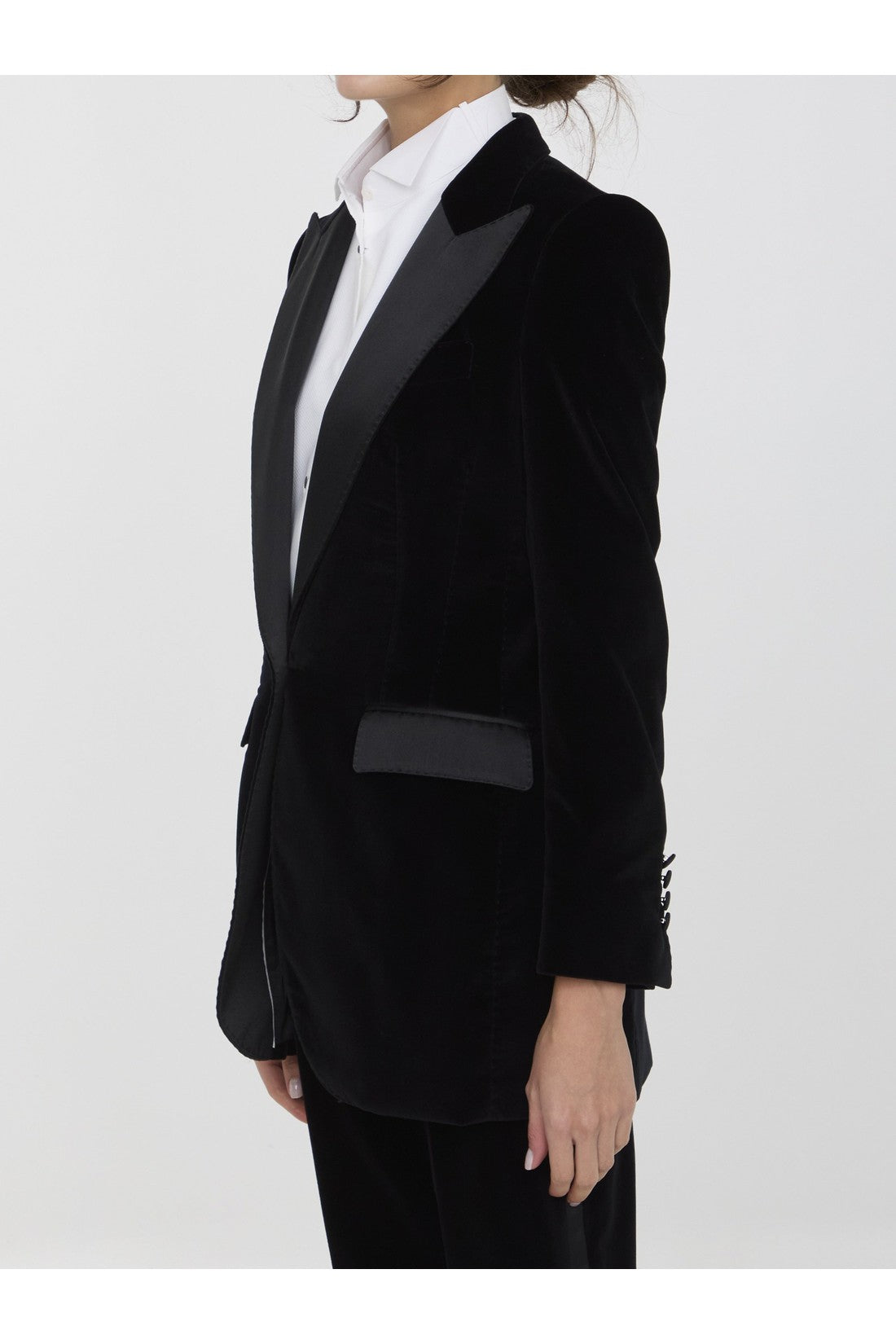 Dolce &amp; Gabbana Velvet tuxedo jacket on sale