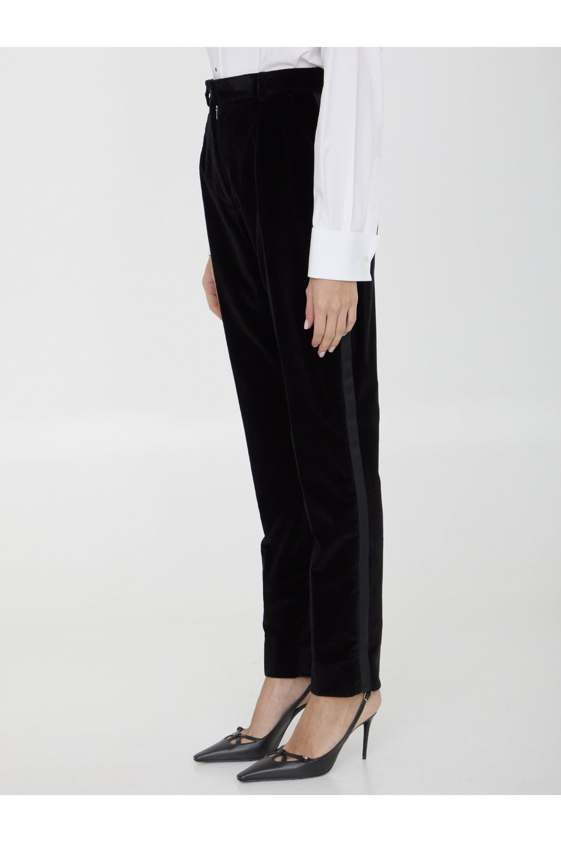 Dolce &amp; Gabbana Velvet tuxedo pants on sale