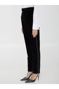 Thumbnail for Dolce & Gabbana Velvet tuxedo pants on sale