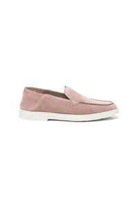 Thumbnail for Santoni Women's pink suede loafers on sale
