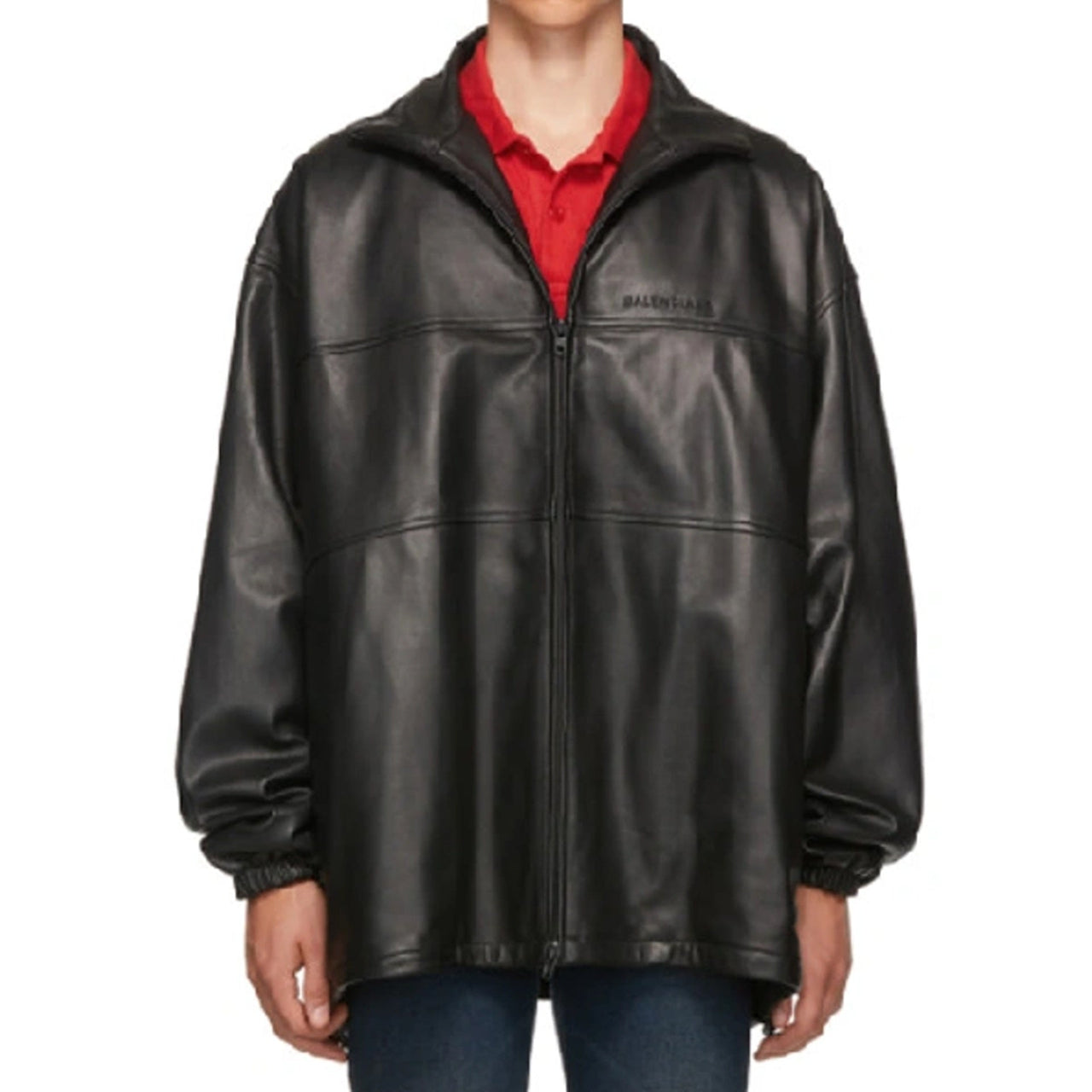 Balenciaga Leather Jacket im Sale