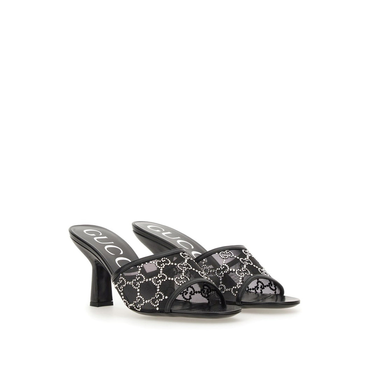 Gucci GG Crystals Mules im Sale